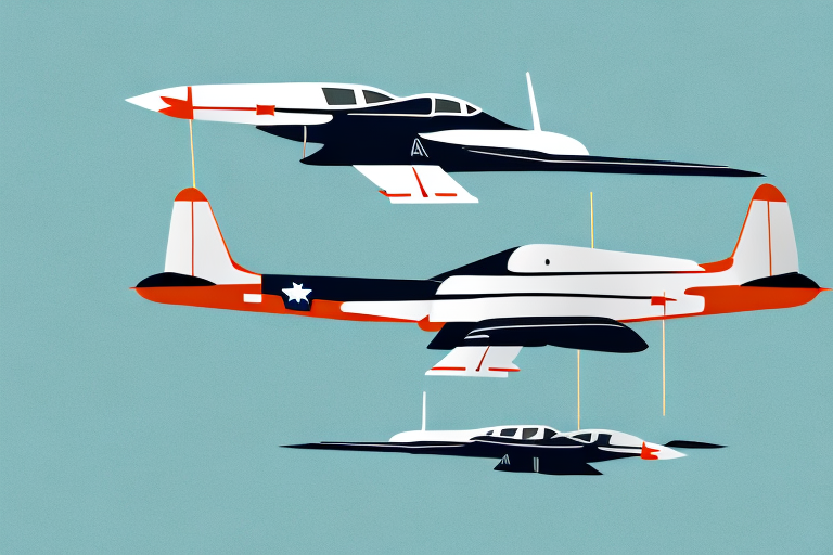 Illustration of three stylized airplanes in flight against a light blue background, symbolizing the strengthening of carrier relationships. The planes boast sleek designs with red, white, and black color schemes and are positioned at different angles to emphasize movement and speed.