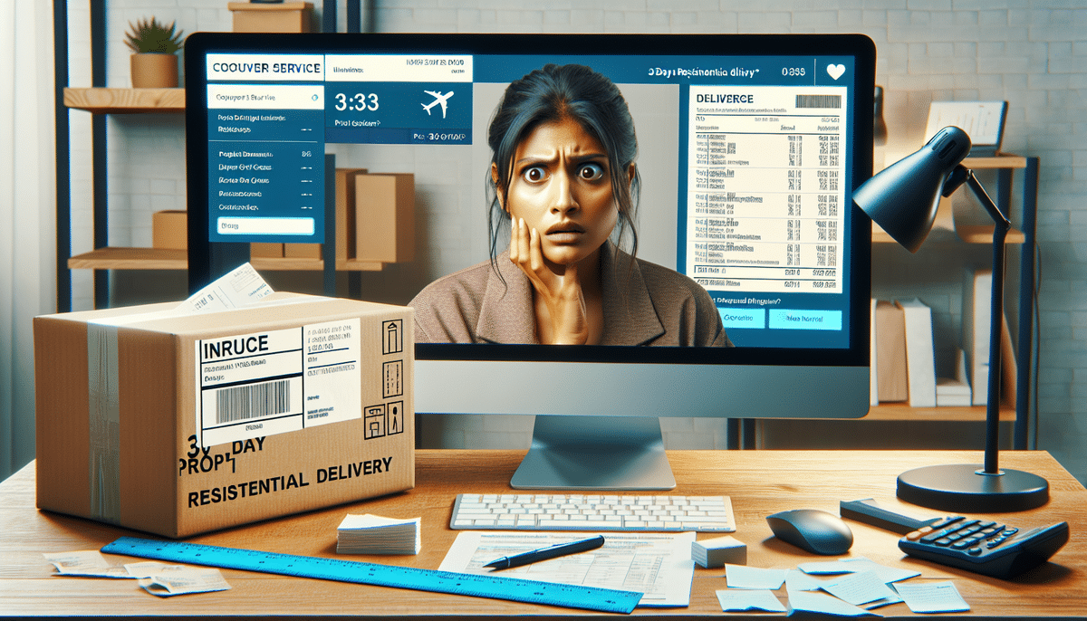 How to Request a UPS Shipping Charge Correction for 3 Day Select Residential Delivery