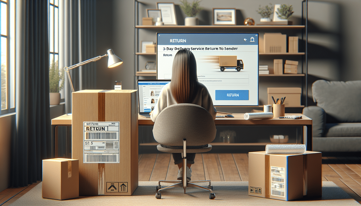 How to Return a Package with UPS 3 Day Select Return to Sender Collect
