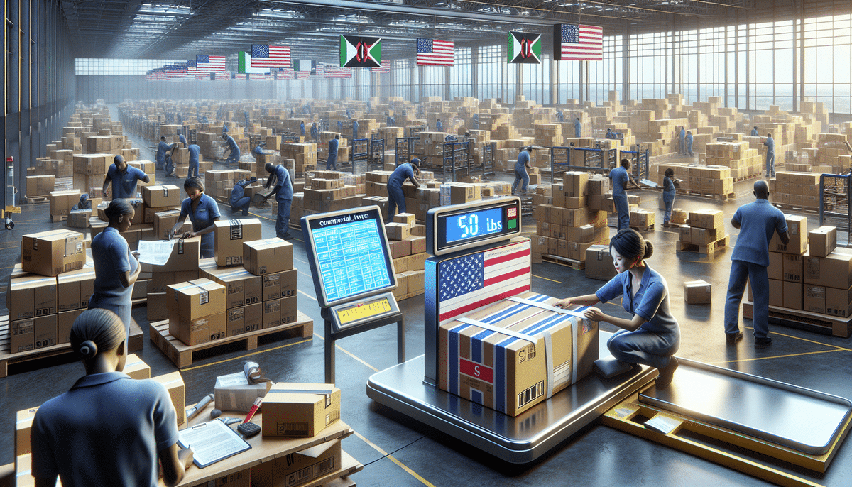 Understanding the UPS Shipping Rates for 50 Pounds from the USA to Kenya
