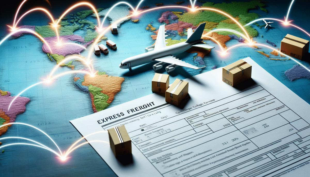 Understanding UPS Express Freight International Bill Receiver Freight Collect
