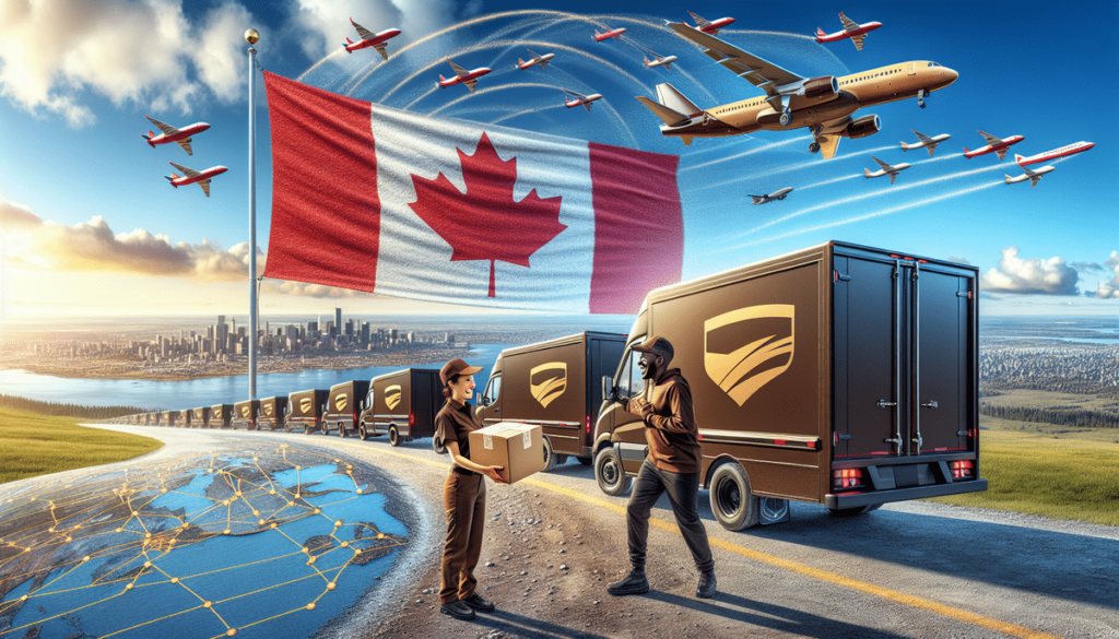 GLOBAL SHIPPING LOGISTICS SERVICES UPS CANADA visual data 2