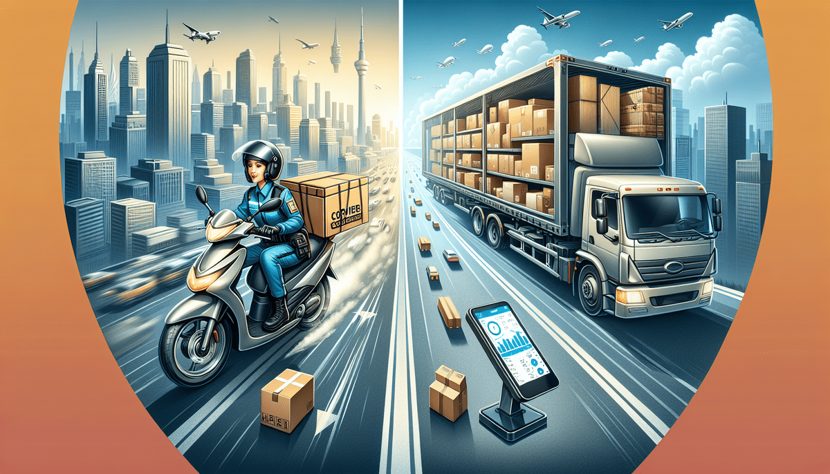 Comparing Courier and Carrier Services: What's the Difference?