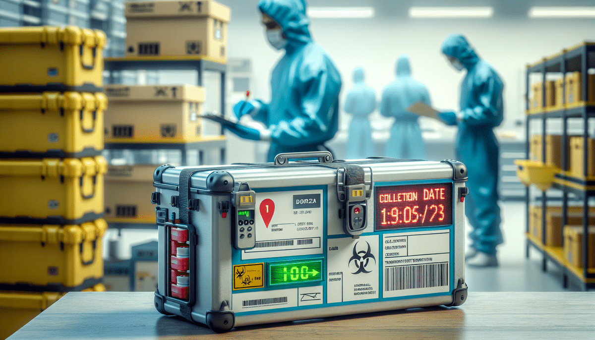 Ensuring Safe Transportation of Blood Samples to the Lab
