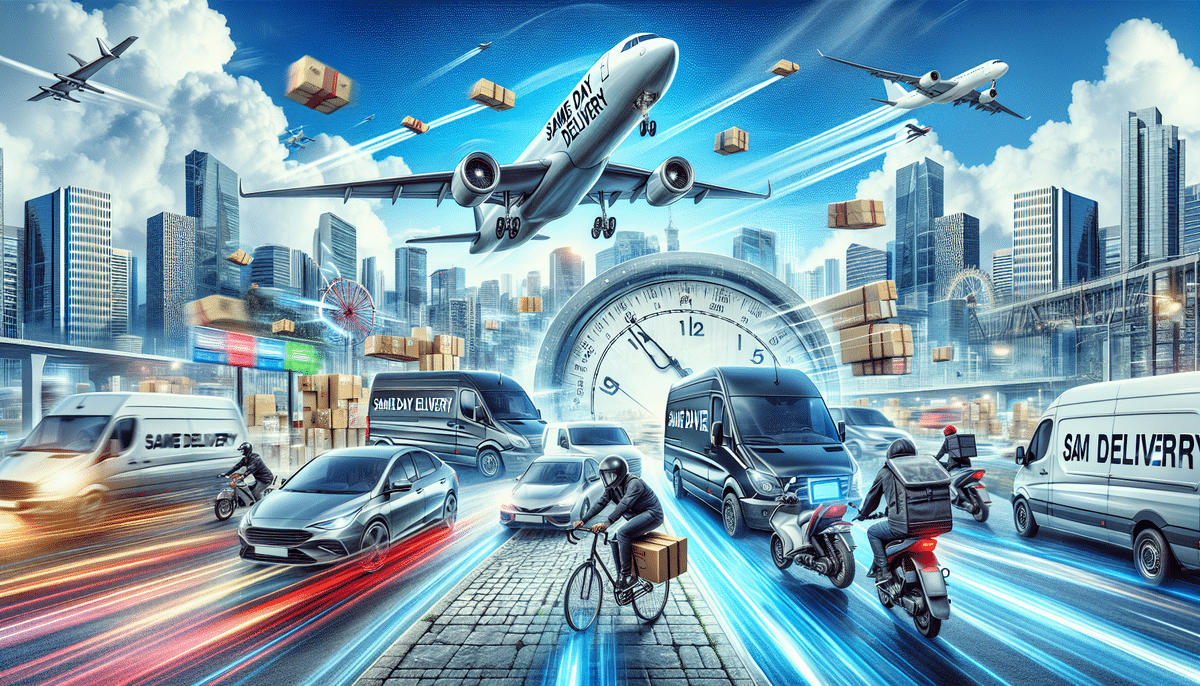 Get Your Delivery On Time with Same Day Courier Services