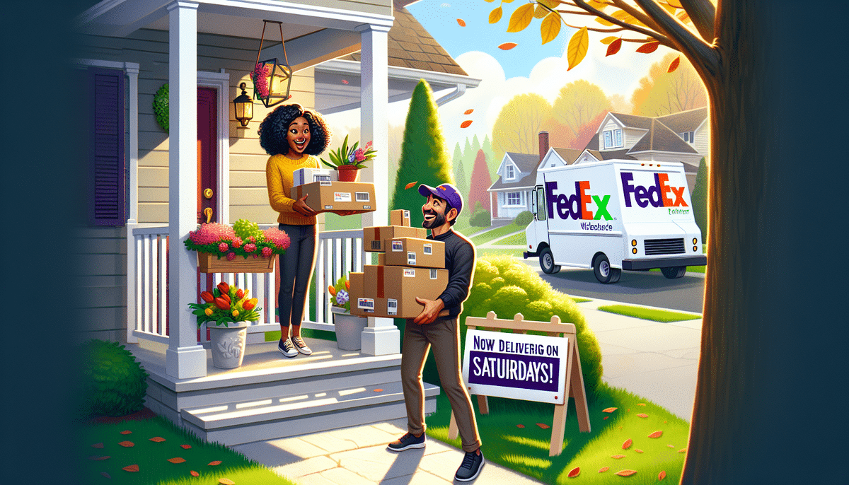 Get Your Packages Delivered on Saturday with FedEx