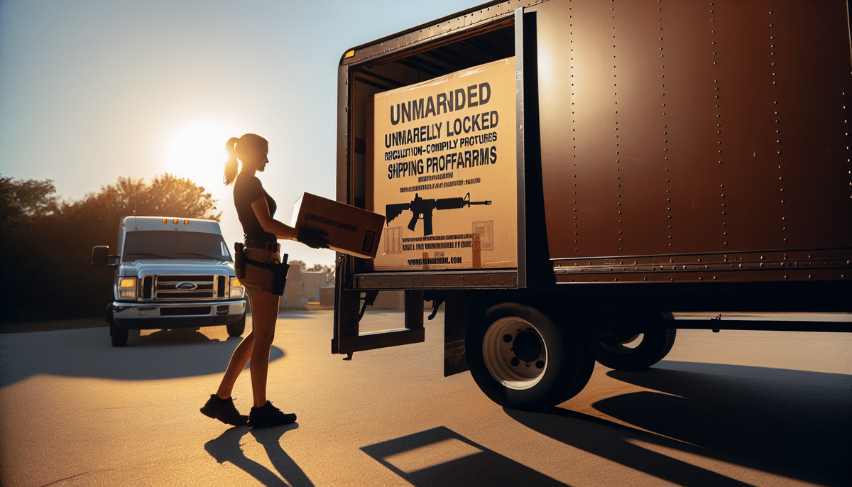How to Safely Ship Firearms via UPS