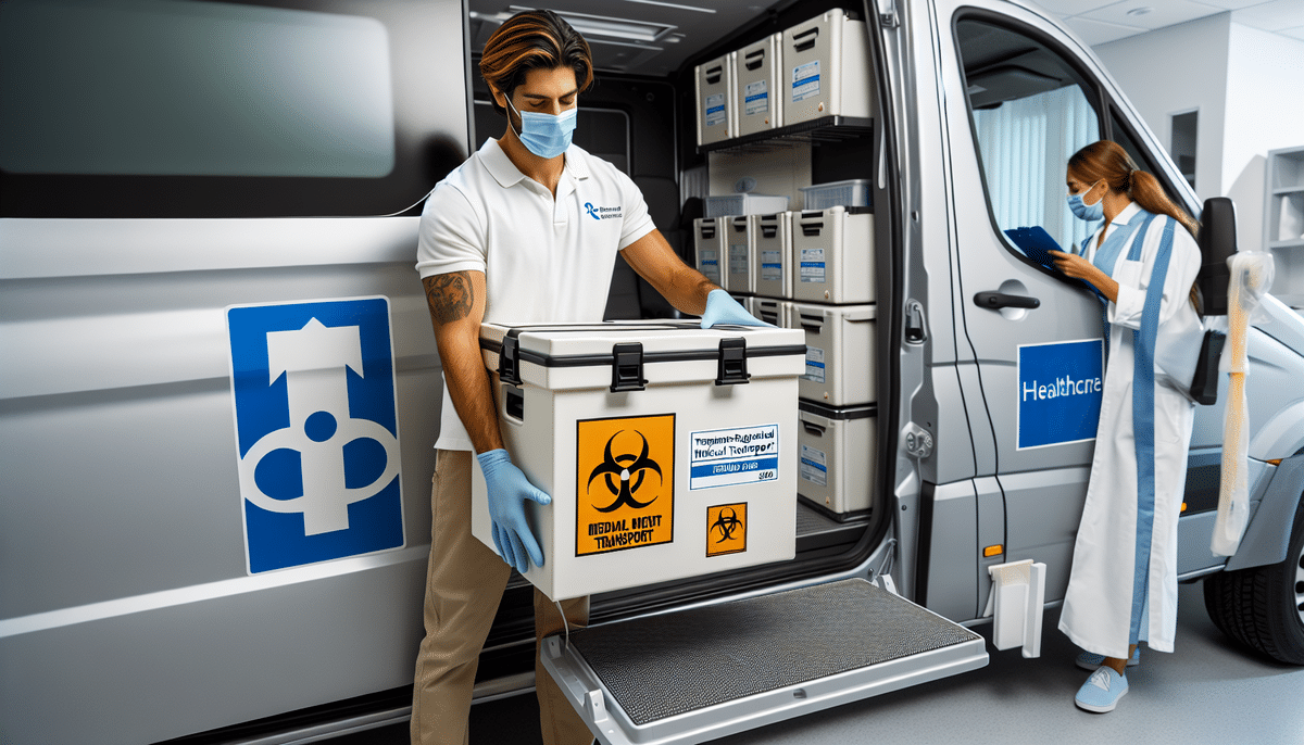 The Benefits of Using a Drop-Off Medical Courier Service