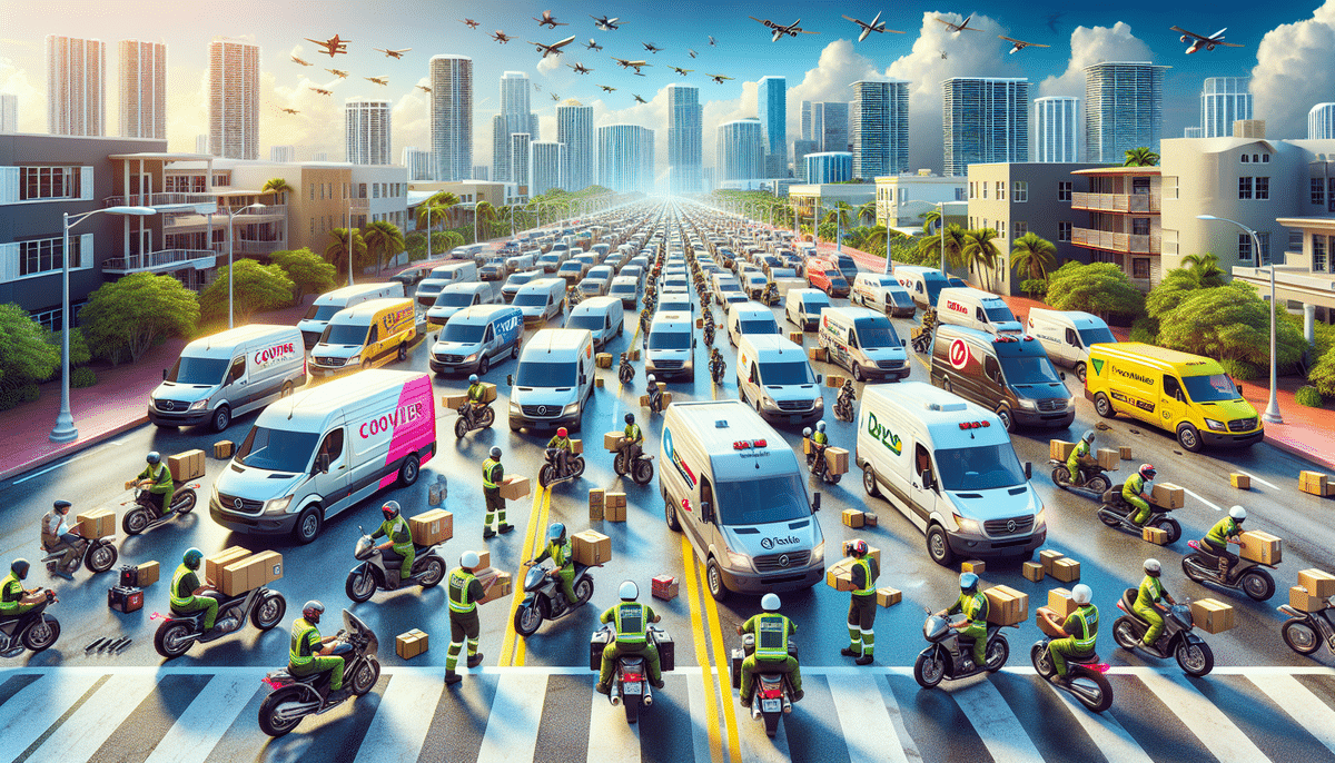 Courier Services in Miami: Finding the Right Delivery Option for Your Needs
