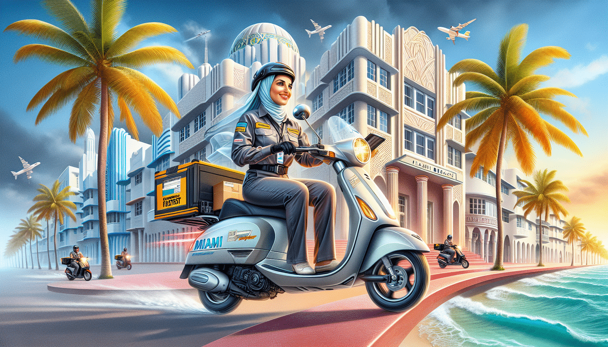 Experience the Best Courier Service in Miami Beach